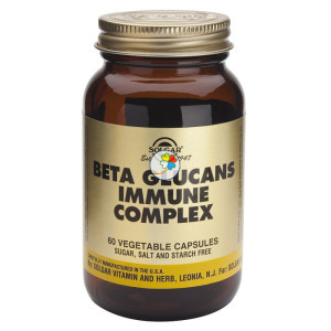 BETA GLUCANOS COMPLEX 60 CAPSULAS VEGETALES SOLGAR