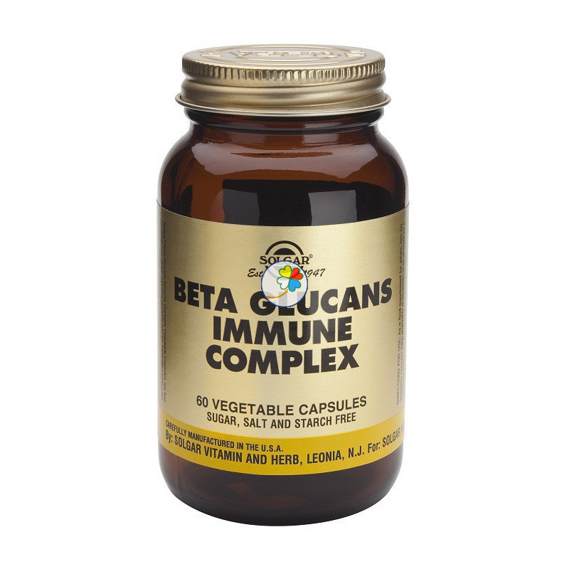 BETA GLUCANOS COMPLEX 60 CAPSULAS VEGETALES SOLGAR