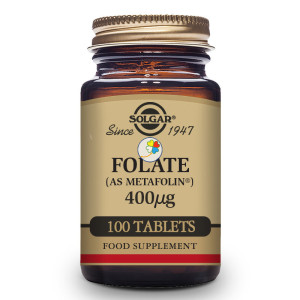 FOLATO (METAFOLIN) 100 CAPSULAS SOLGAR