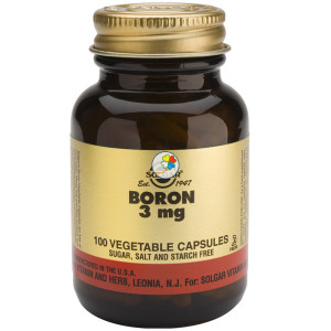 BORO 100 CAPSULAS VEGETALES SOLGAR