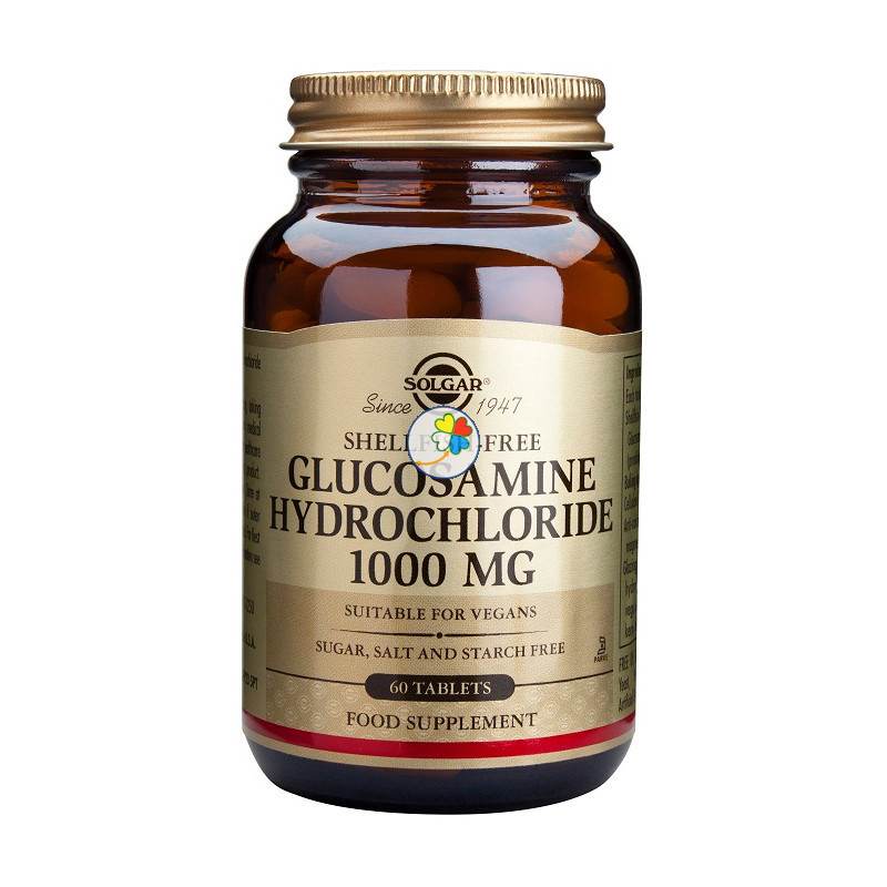 GLUCOSAMINA CLORHIDRATO 60 CAPSULAS SOLGAR