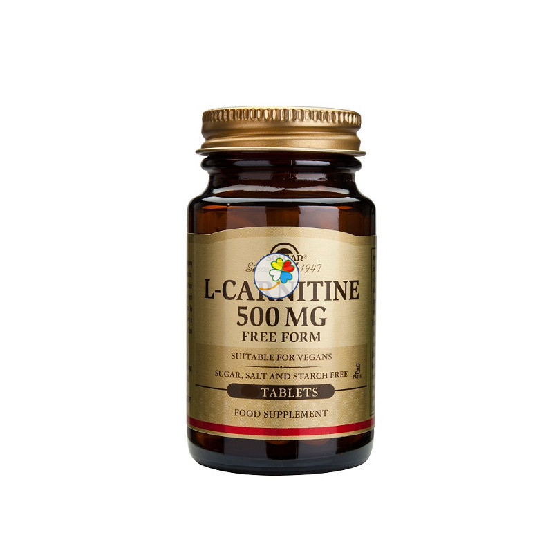 L-CARNITINA 500 MG 60 CAPSULAS SOLGAR