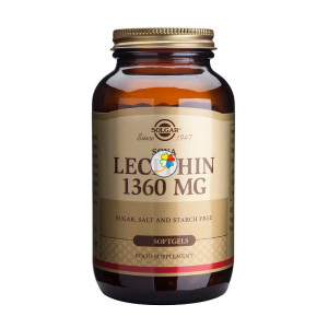 LECITINA DE SOJA 100 CAPSULAS SOLGAR