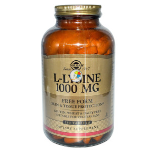 L-LISINA 1.000 MG 250 CAPSULAS SOLGAR