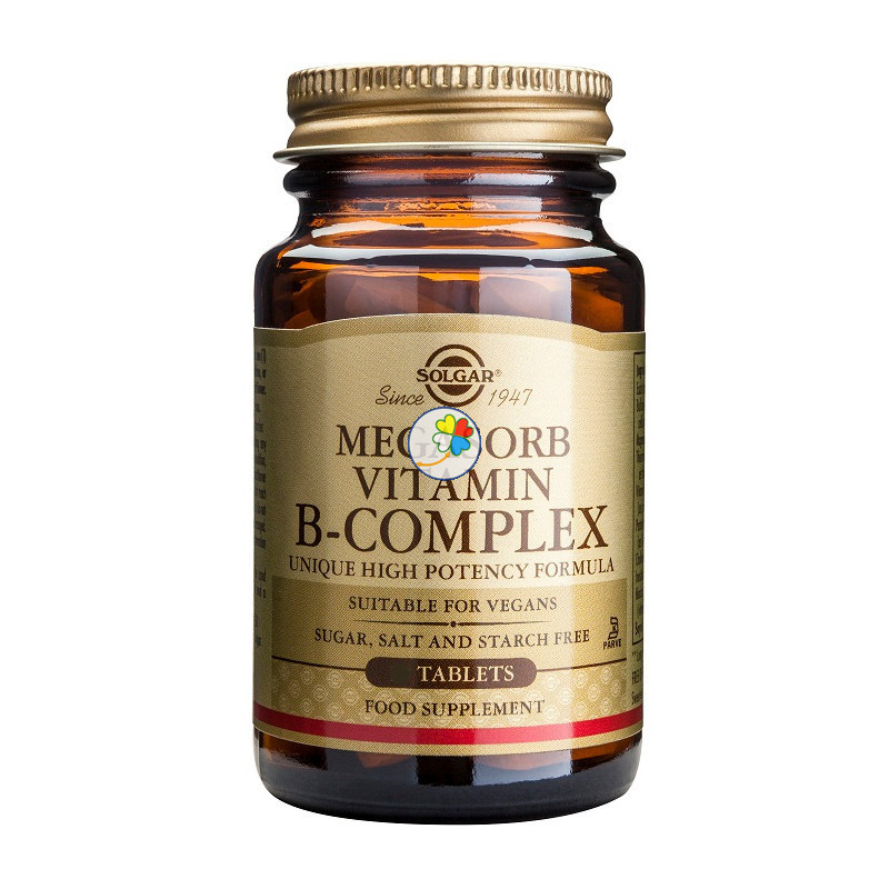 MEGASORB B-COMPLEX 50 CAPSULAS SOLGAR