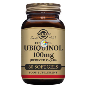 FISHGEL UBIQUINOL 100Mg. 60 CAPSULAS SOLGAR