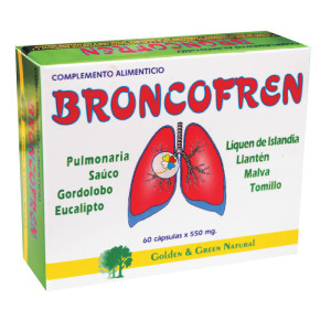 BRONCOFREN 60 CAPSULAS GOLDEN GREEN