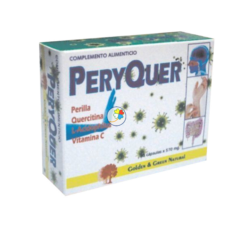 PERYQUER 60 CAPSULAS GOLDEN GREEN