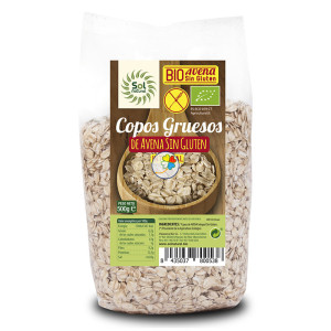 COPOS DE AVENA GRUESOS S/G BIO 500Gr. SOL NATURAL