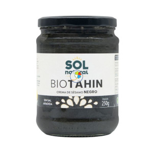 TAHÍN NEGRO BIO 250 GR SOL NATURAL