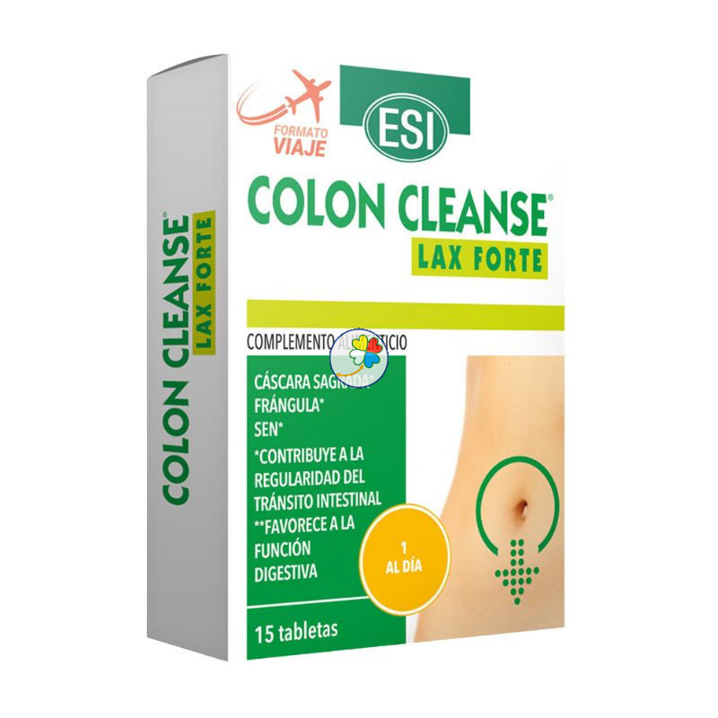 COLON CLEANSE LAX FORTE 15 TABLETAS ESI