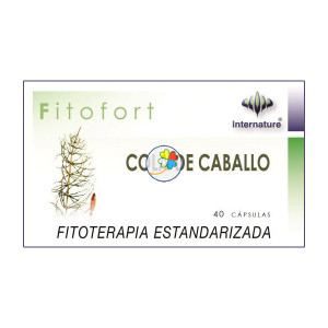 FITOFORT COLA CABALLO 40 CAPSULAS INTERNATURE