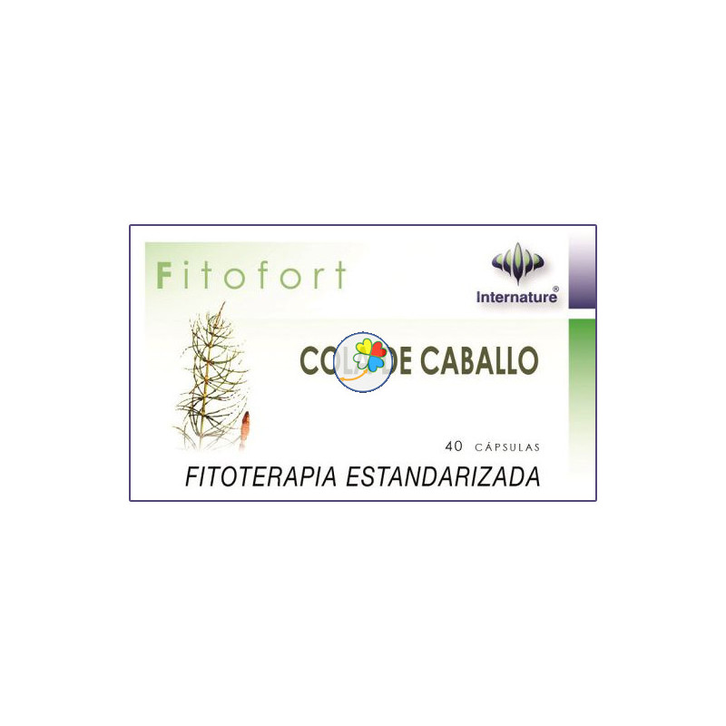 FITOFORT COLA CABALLO 40 CAPSULAS INTERNATURE