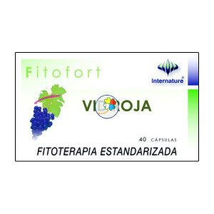 FITOFORT VID ROJA 40 CAPSULAS INTERNATURE