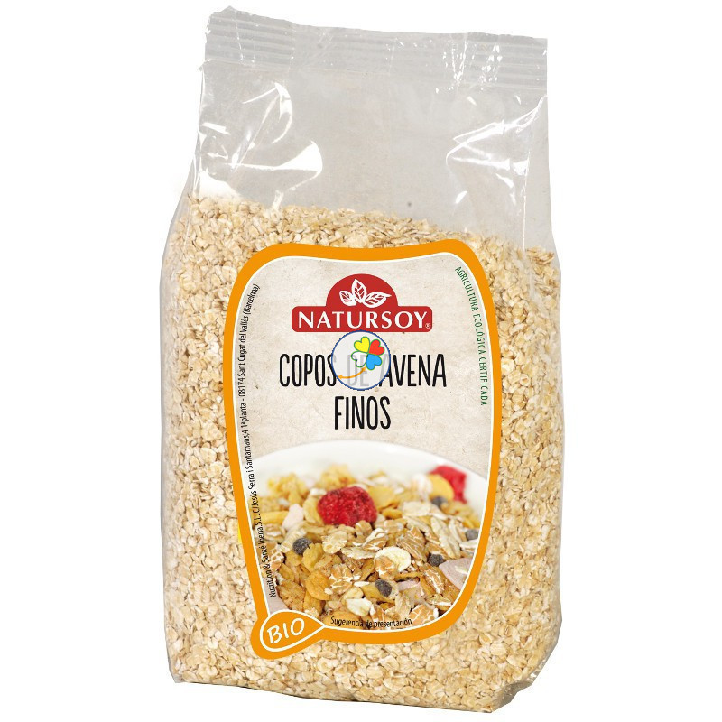 COPOS  DE AVENA FINOS 500Gr. NATURSOY