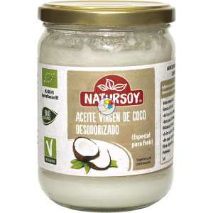 ACEITE DE COCO DESODORIZADO 400Gr. NATURSOY