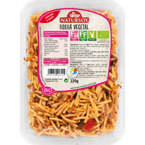 FIDEUA VEGETAL 220Gr. NATURSOY