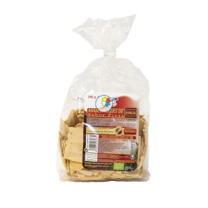 MINI CRACKERS ESPELTA BIO SABOR PIZZA 250Gr. FINESTRA