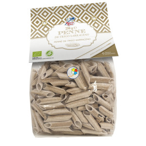 PENNE DE TRIGO SARRACENO BIO 250Gr. FINESTRA