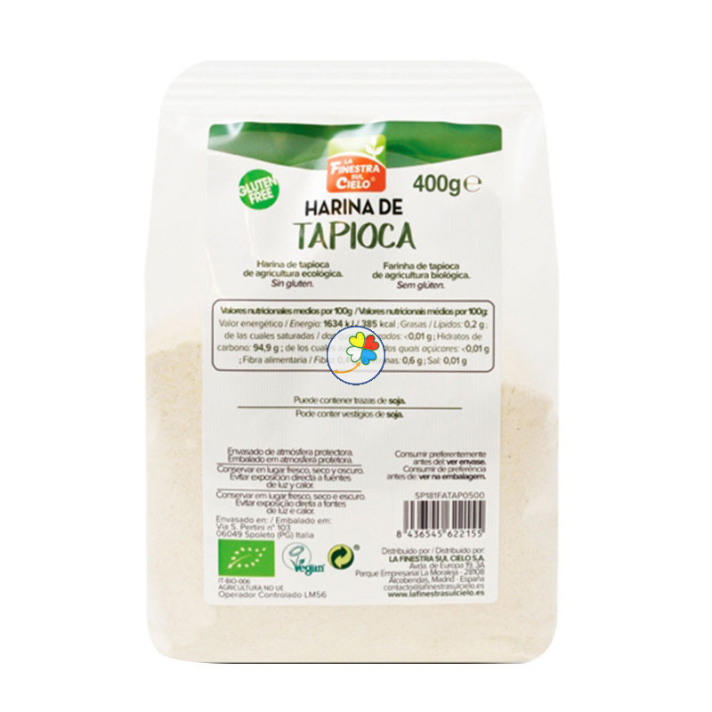 HARINA DE TAPIOCA BIO 400Gr. FINESTRA