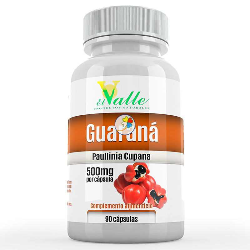 GUARANA 90 CAPSULAS EL VALLE