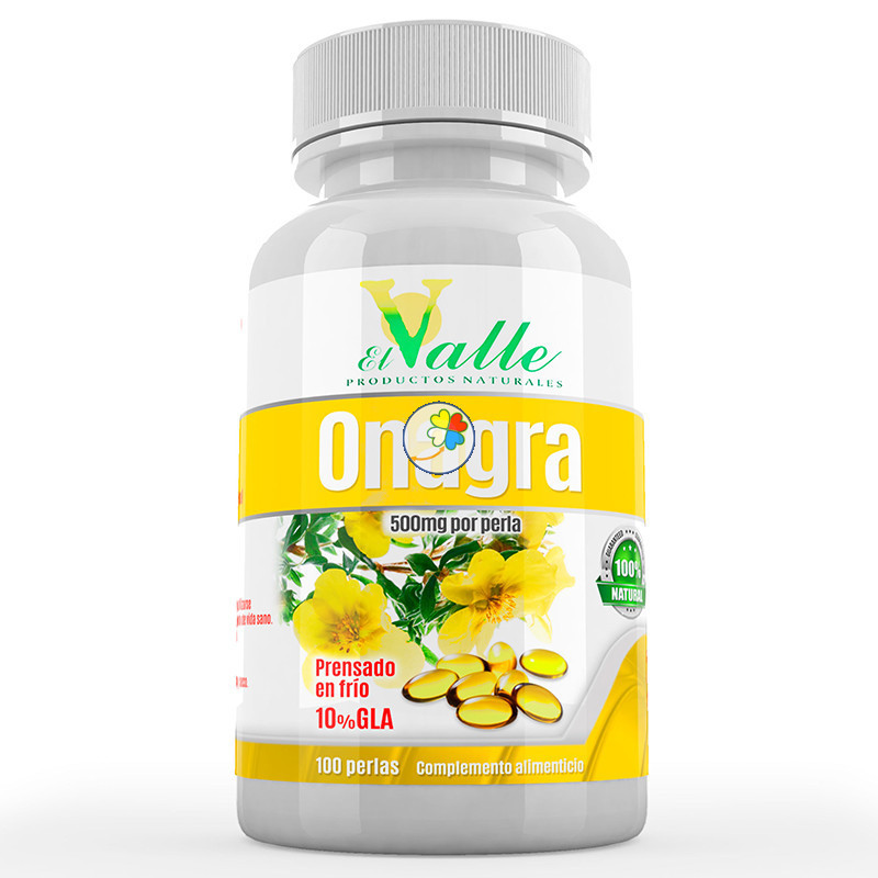 ACEITE DE ONAGRA 100 PERLAS EL VALLE