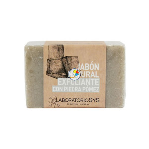 JABON NATURAL EXFOLIANTE CON PIEDRA POMEZ 100Gr. SYS