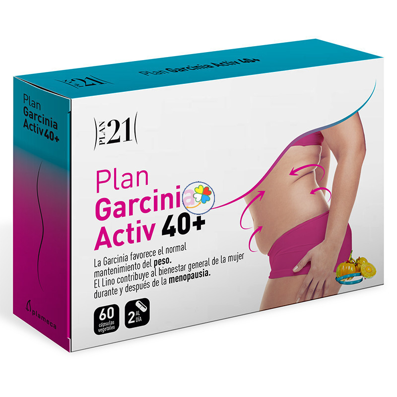 PLAN GARCINIA ACTIV 40+ 60 CAPSULAS PLAMECA