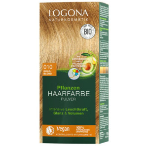 COLORANTE VEGETAL RUBIO DORADO (goldblonde) LOGONA