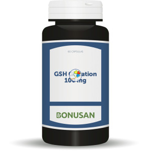 GSH GLUTATION 100Mg. 60 CAPSULAS VEGETALES BONUSAN