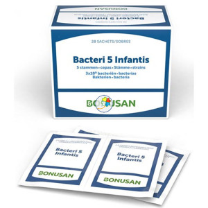 BACTERI 5 INFANTIS 28 SOBRES BONUSAN