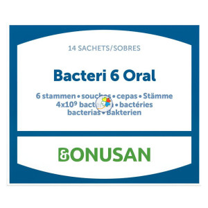 BACTERI 6 ORAL 14 SOBRES BONUSAN