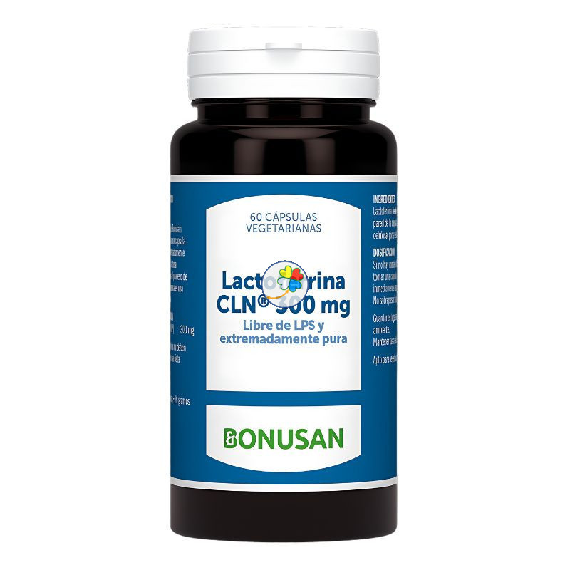 LACTOFERRINA CLN® 300 MG 60 CÁPSULAS BONUSAN