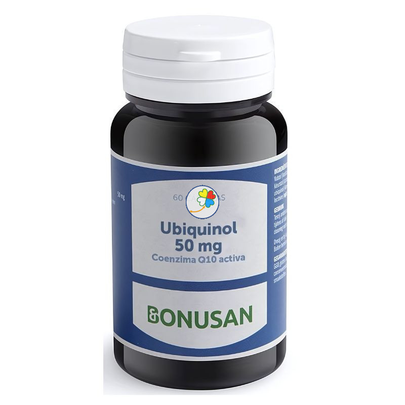 UBIQUINOL 50 MG 60 CÁPSULAS BONUSAN