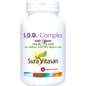 SOD COMPLEX 30 CAPSULAS SURA VITASAN