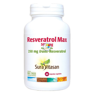 RESVERATROL MAX 60 CAPSULAS SURA VITASAN