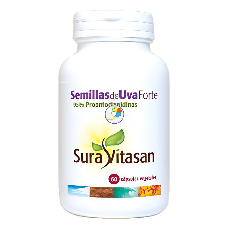 SEMILLAS DE UVA FORTE 60 CAPSULAS SURA VITASAN