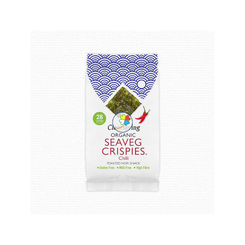 SNACK DE ALGA NORI TOSTADA CHILI 5Gr. CLEARSPRING