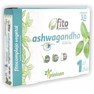 ASHWAGANDHA 30 CAPSULAS  FITO PREMIUM, PINISAN