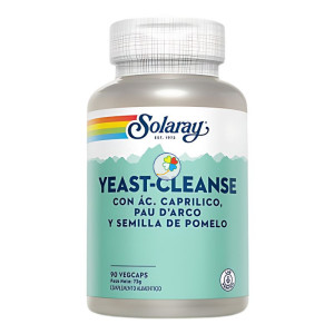 YEAST CLEANSE 90 CAPSULAS VEGETALES SOLARAY