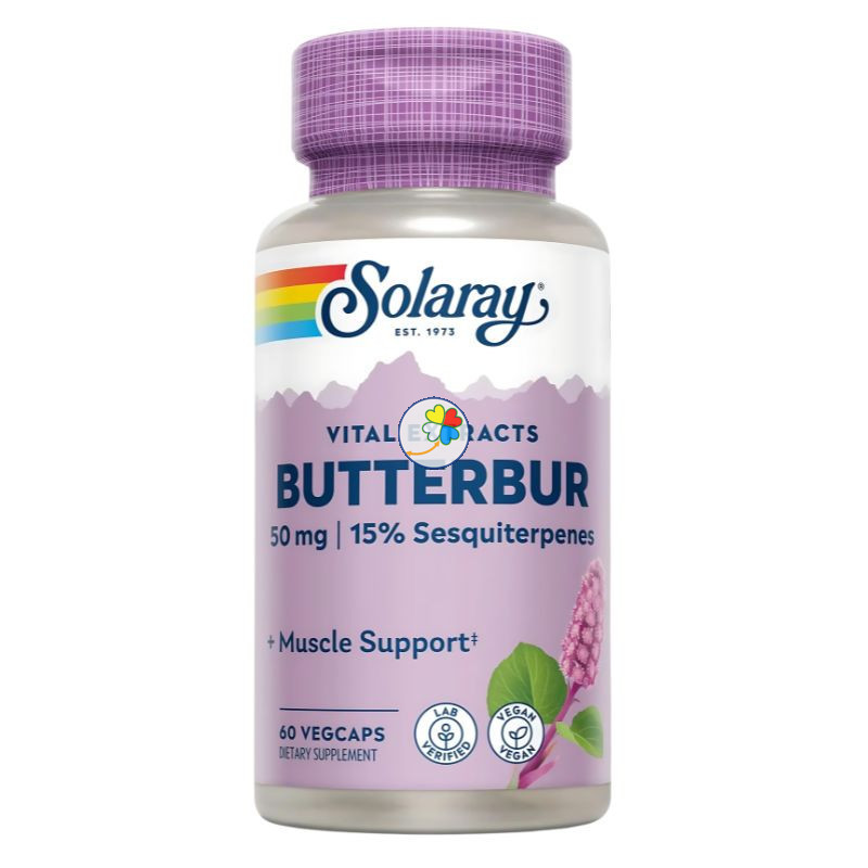 BUTTERBUR (PETASIA) 50Mg. 60 CAPSULAS VEGETALES SOLARAY