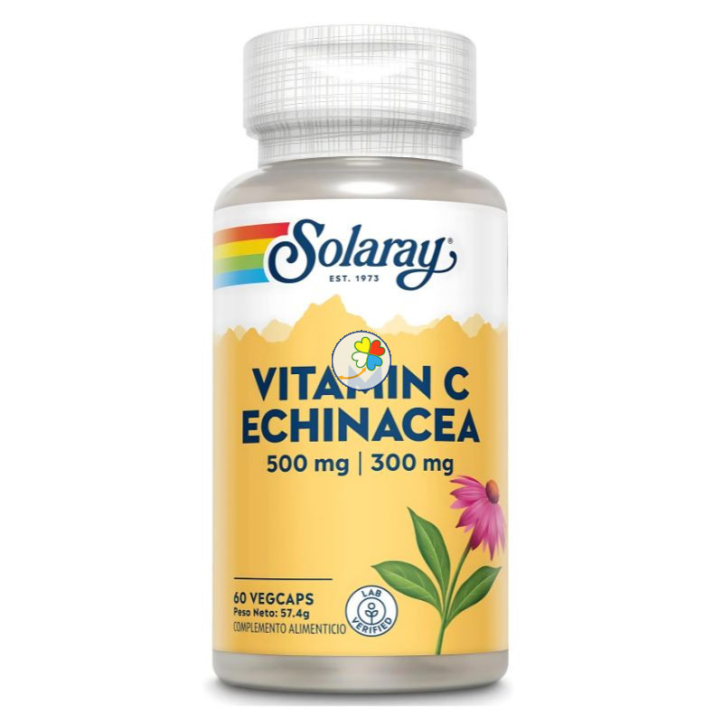 VITAMIN C CON ECHINACEA 60 CAPSULAS SOLARAY