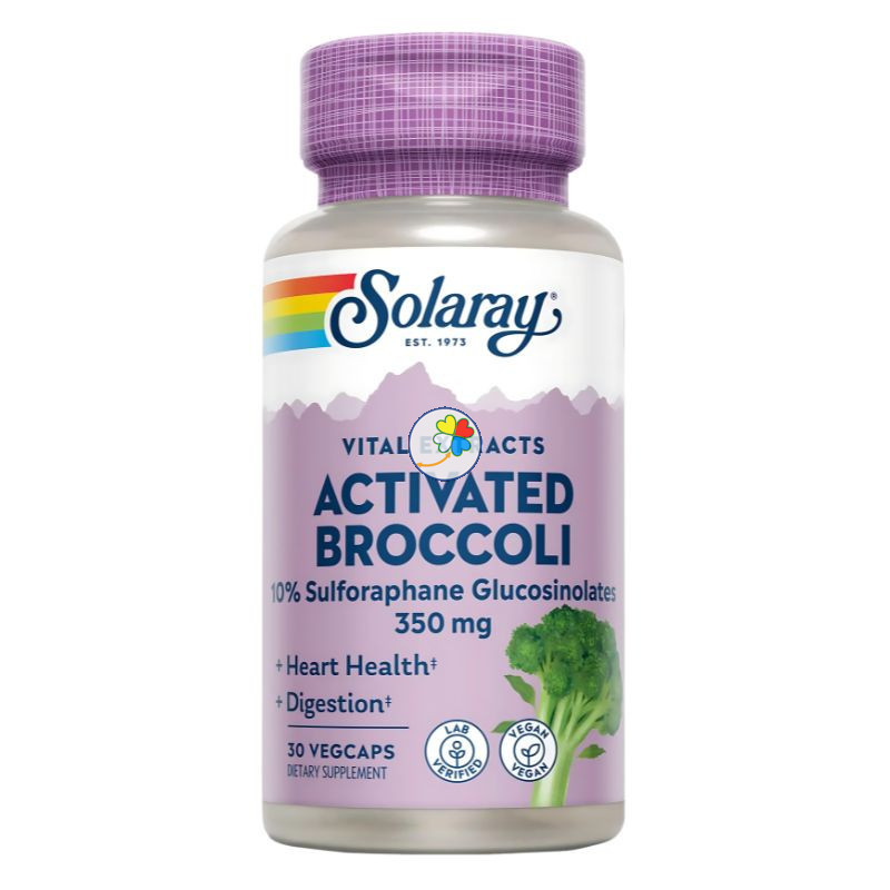 ACTIVATED BROCCOLI SEED 30 CAPSULAS SOLARAY