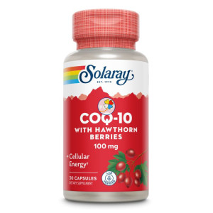 PURE COQ10 100 MG - 30 CÁPSULAS SOLARAY