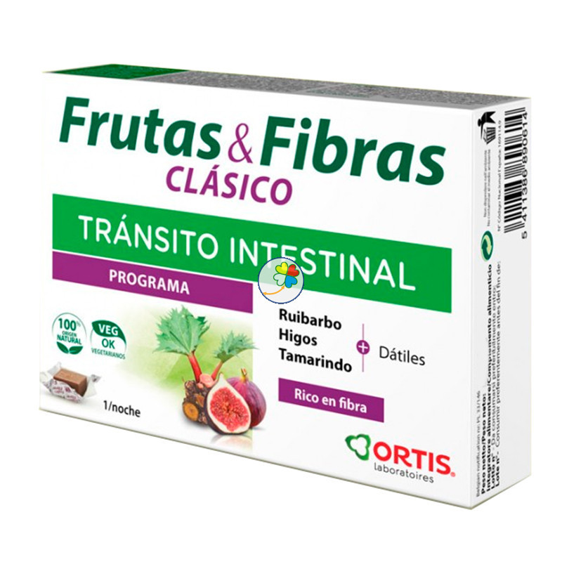 FRUTAS Y FIBRAS CLASICO 12 CUBOS ORTIS