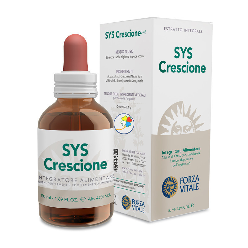 SYS CRESCIONE (BERRO DE AGUA) 50Ml. FORZA VITALE FORZA VITALE