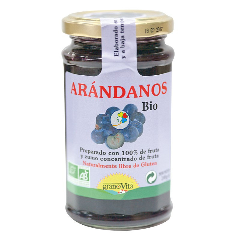 MERMELADA DE ARANDANOS BIO 240Gr. GRANOVITA