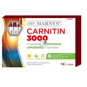 CARNITIN 3000 14 VIALES MARNYS