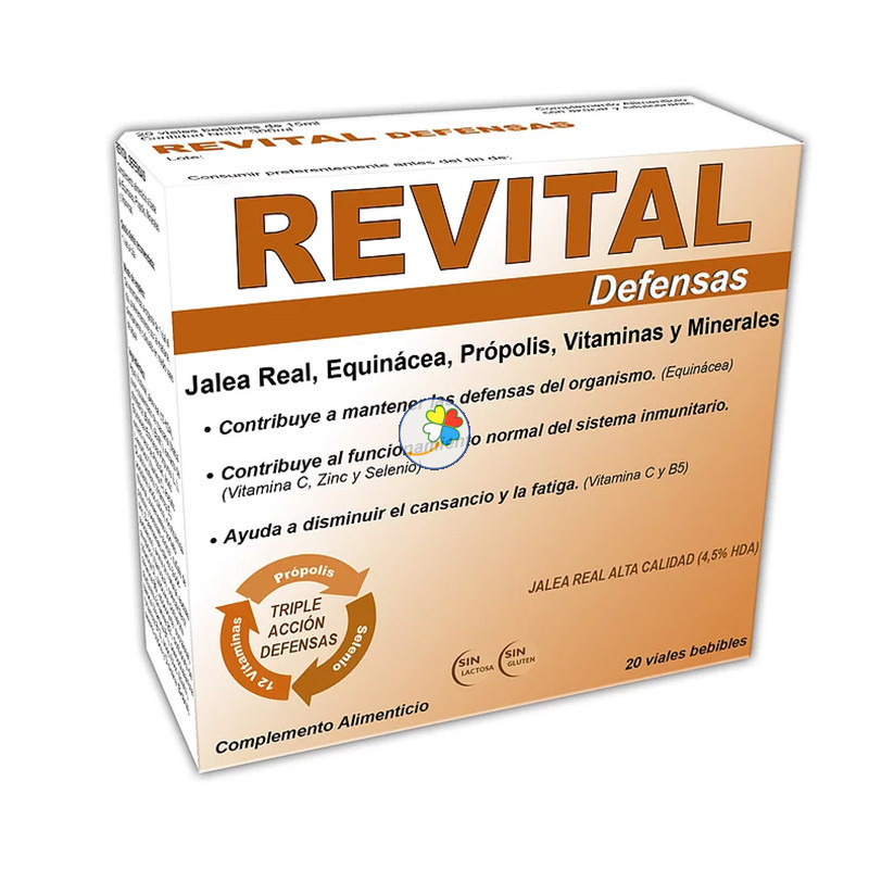 REVITAL DEFENSAS 20 VIALES PHARMA OTC