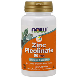 ZINC PICOLINATO 50Mg. 60 CAPSULAS NOW